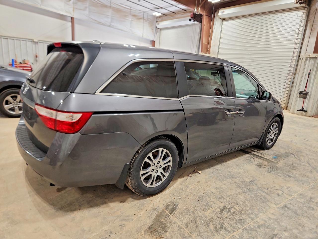 2012 Honda Odyssey Exl Gray vin: 5FNRL5H65CB036423