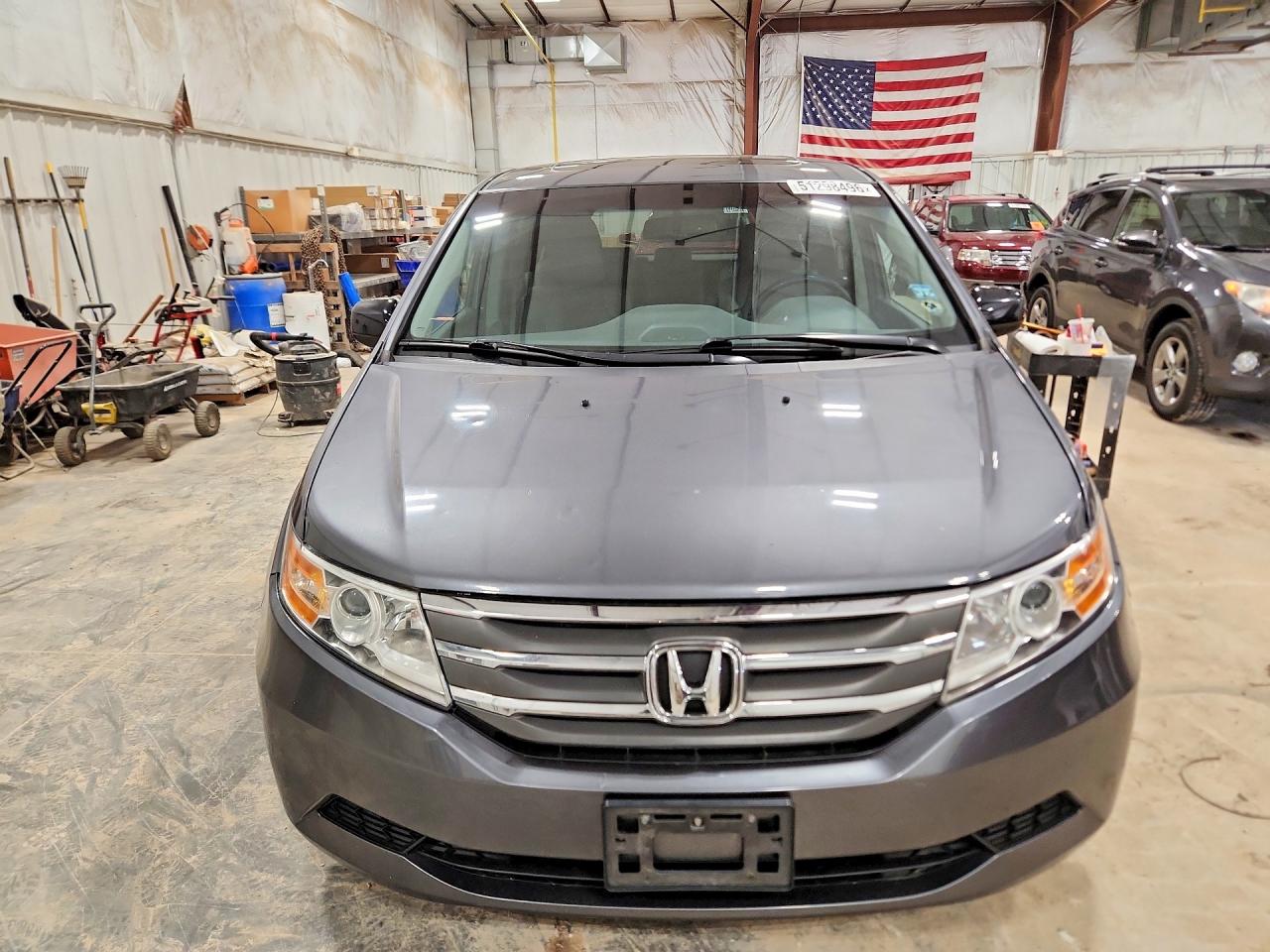 2012 Honda Odyssey Exl Gray vin: 5FNRL5H65CB036423