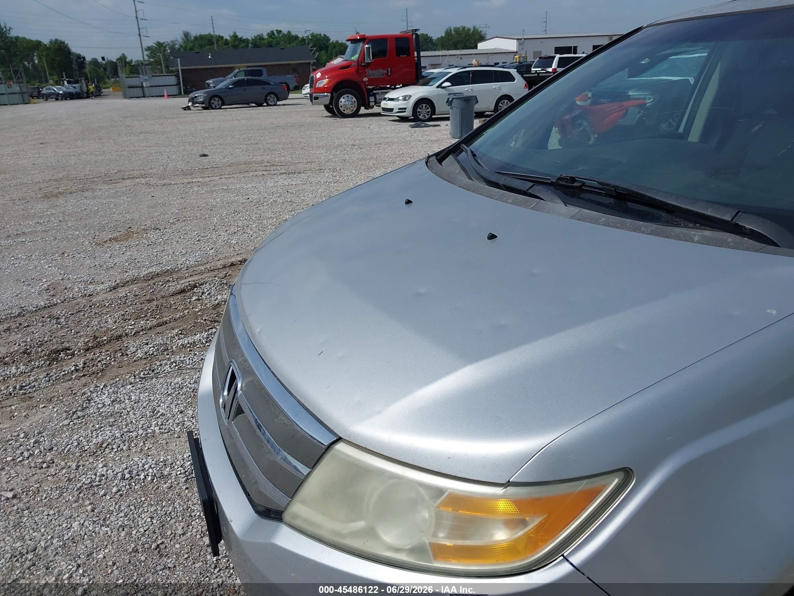 2012 Honda Odyssey Ex-l Серебряный vin: 5FNRL5H65CB037989