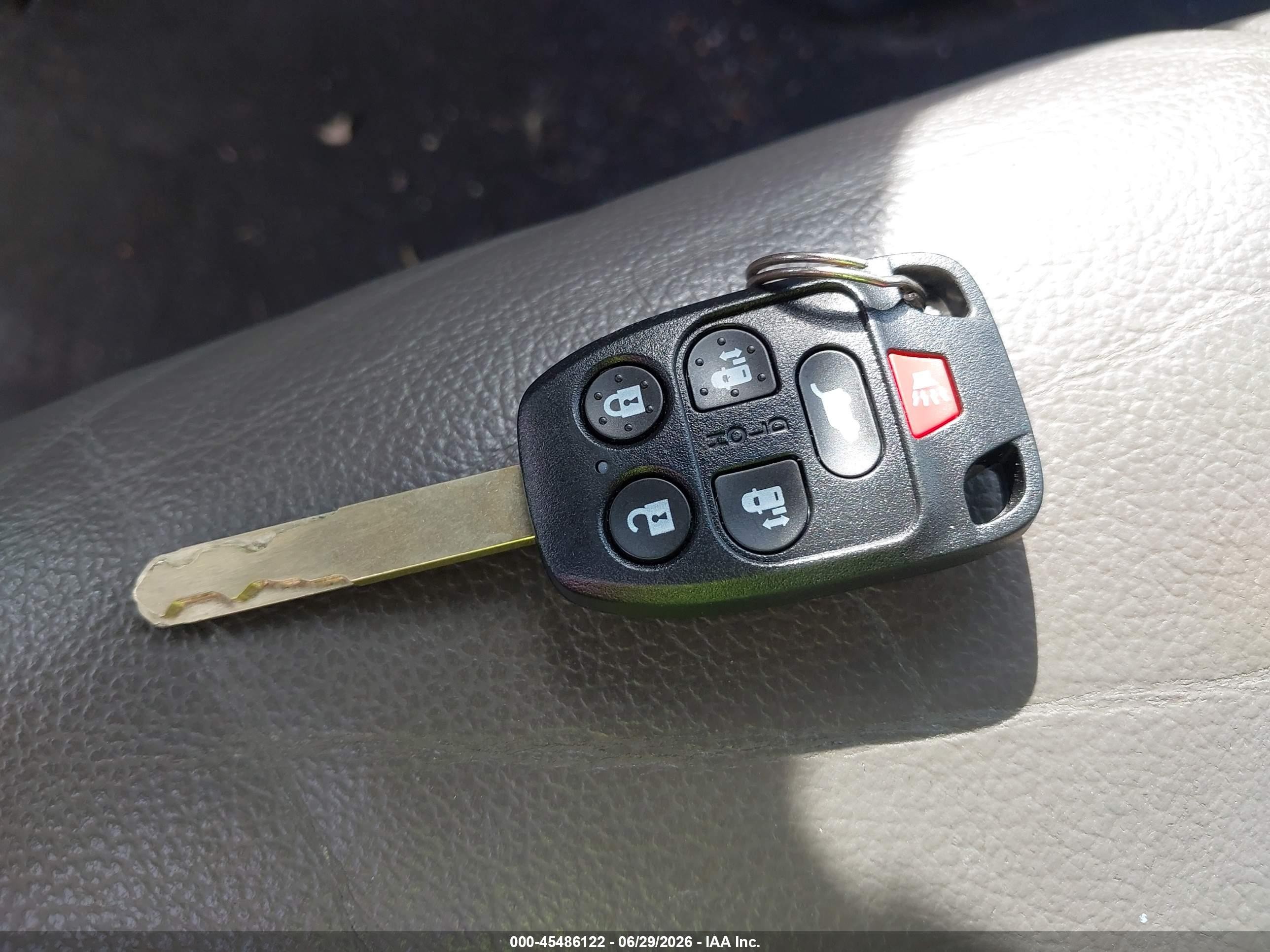 2012 Honda Odyssey Ex-l Серебряный vin: 5FNRL5H65CB037989