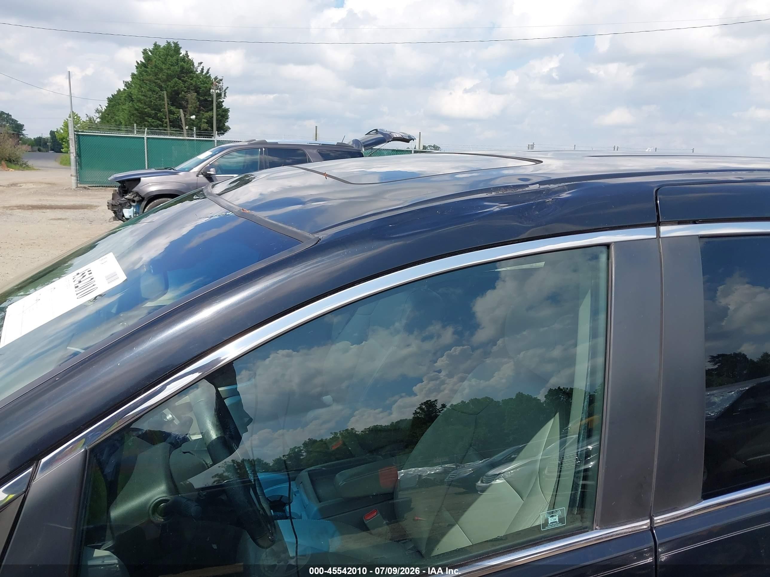 2012 Honda Odyssey Ex-l Black vin: 5FNRL5H65CB039225