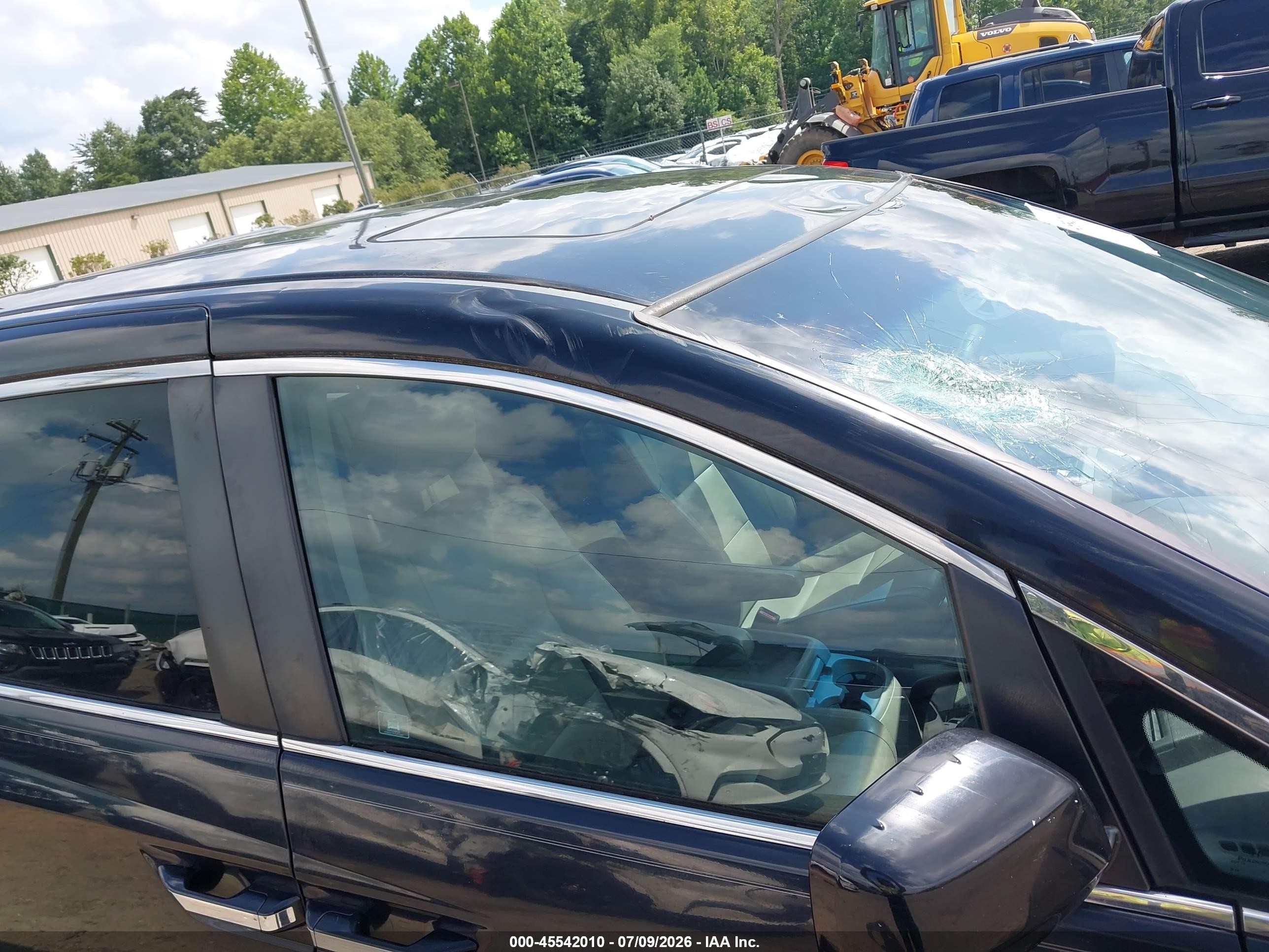 2012 Honda Odyssey Ex-l Black vin: 5FNRL5H65CB039225