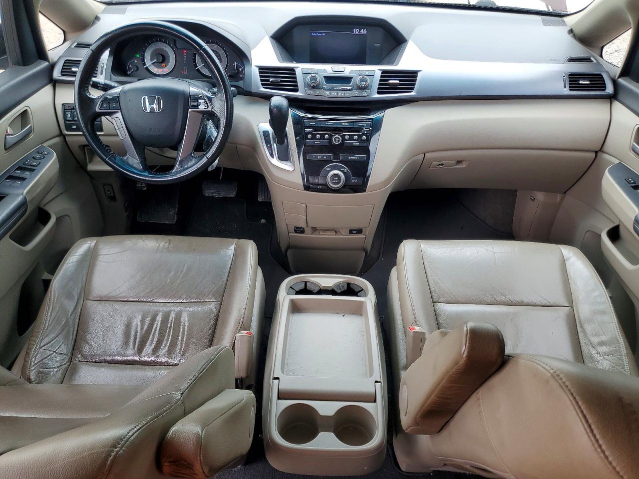 2012 Honda Odyssey Exl Burgundy vin: 5FNRL5H65CB047647