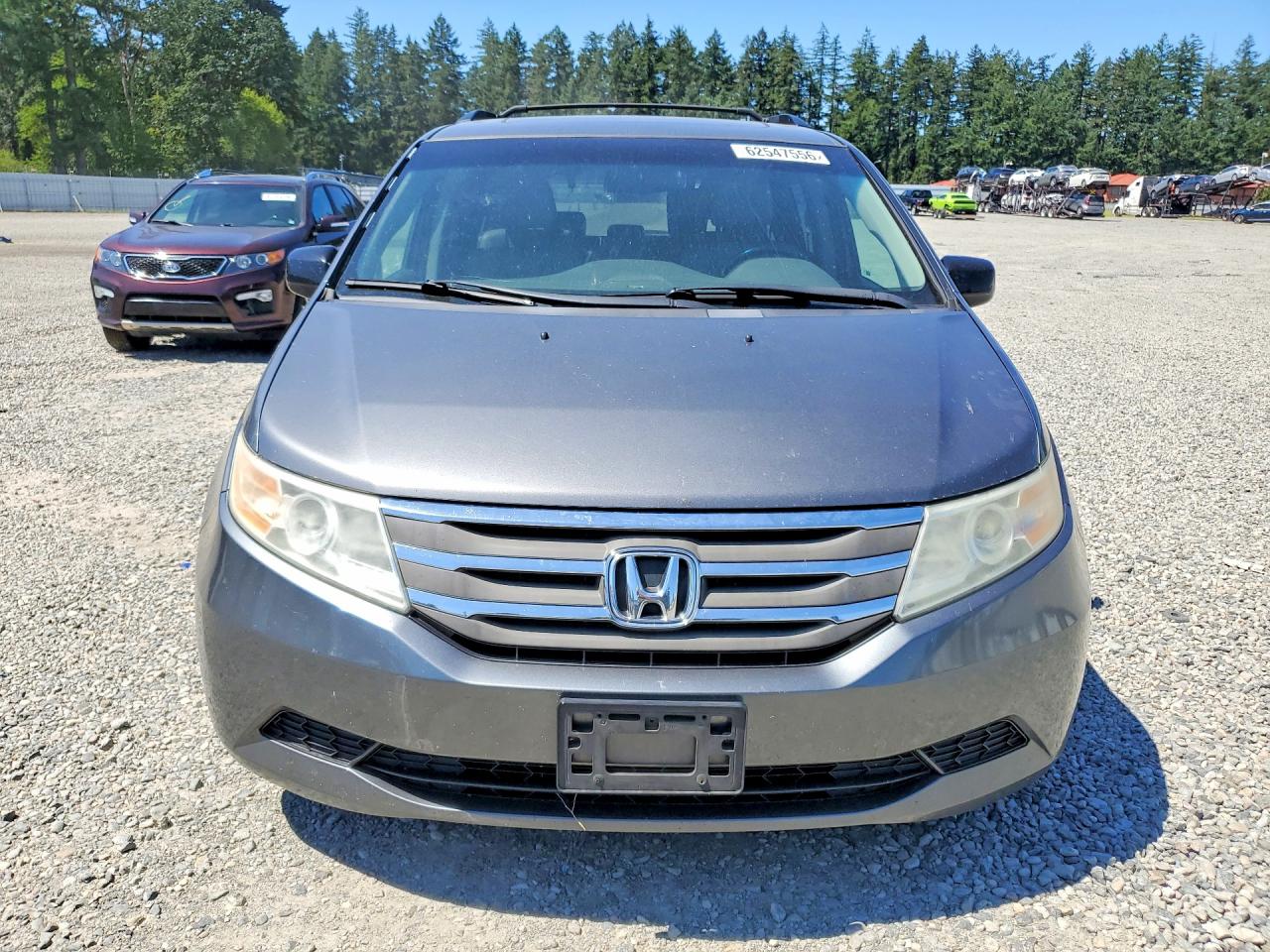 2012 Honda Odyssey Exl Gray vin: 5FNRL5H65CB050726