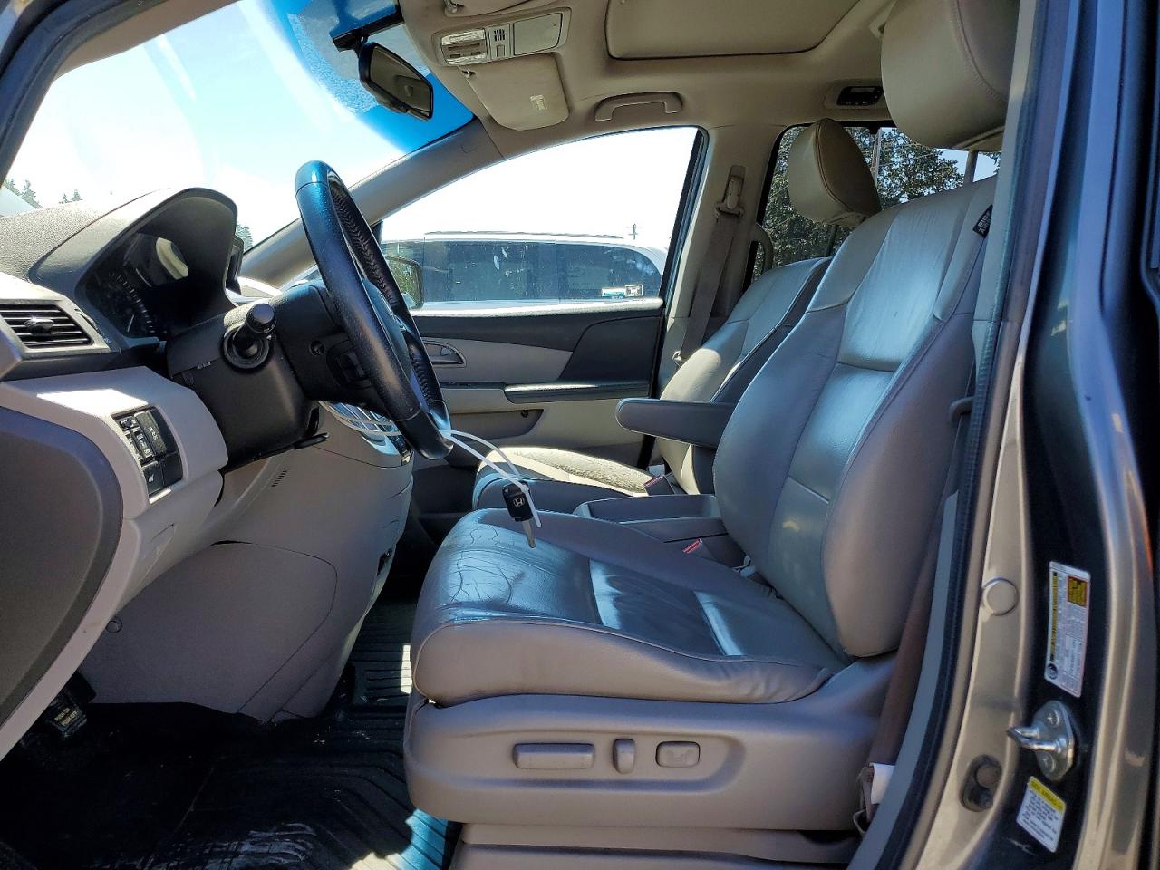 2012 Honda Odyssey Exl Gray vin: 5FNRL5H65CB050726