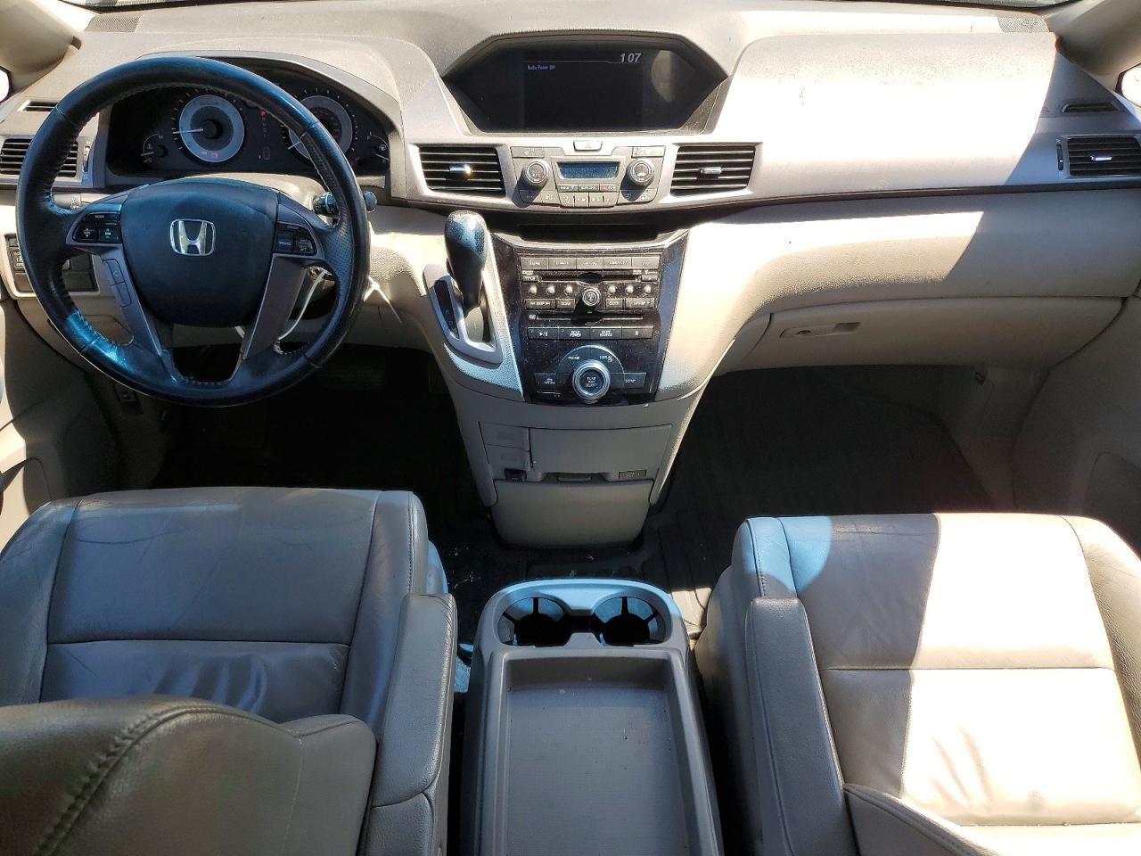 2012 Honda Odyssey Exl Gray vin: 5FNRL5H65CB050726