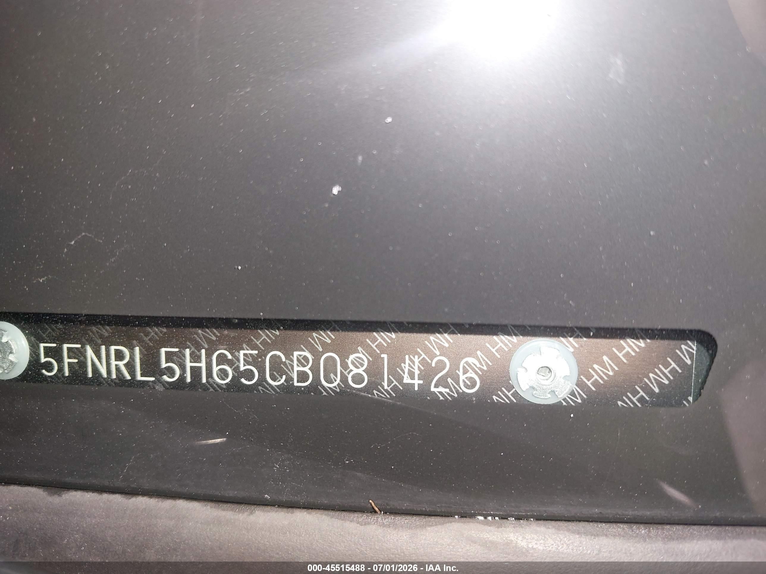 2012 Honda Odyssey Ex-l Black vin: 5FNRL5H65CB081426