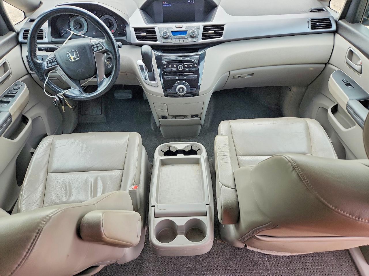 2012 Honda Odyssey Exl Blue vin: 5FNRL5H65CB082821