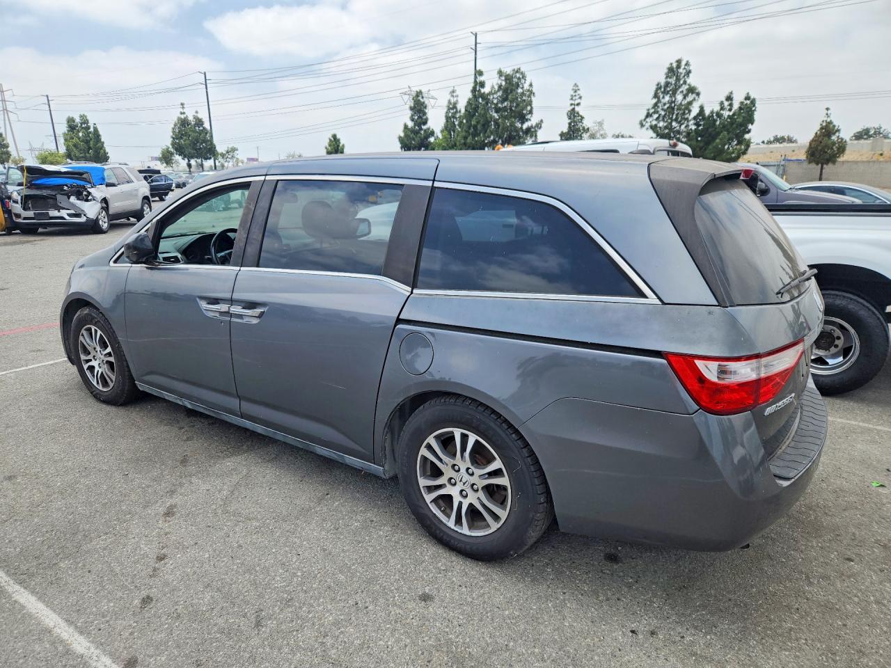 2012 Honda Odyssey Exl Gray vin: 5FNRL5H65CB107474