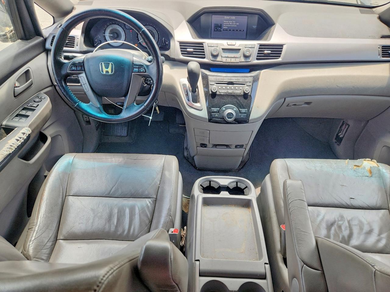 2012 Honda Odyssey Exl Gray vin: 5FNRL5H65CB107474