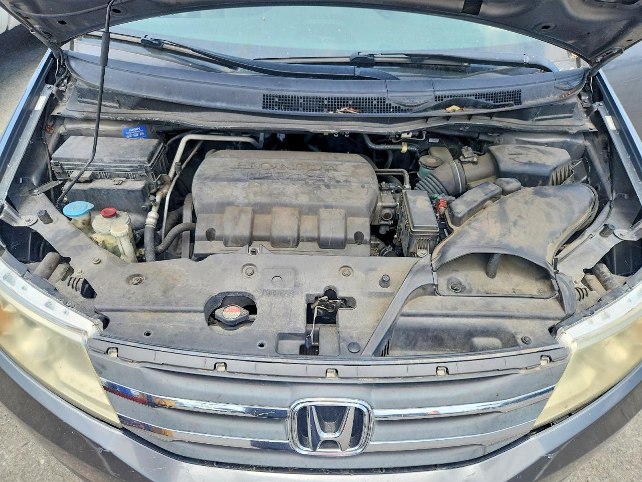 2012 Honda Odyssey Exl Gray vin: 5FNRL5H65CB107474