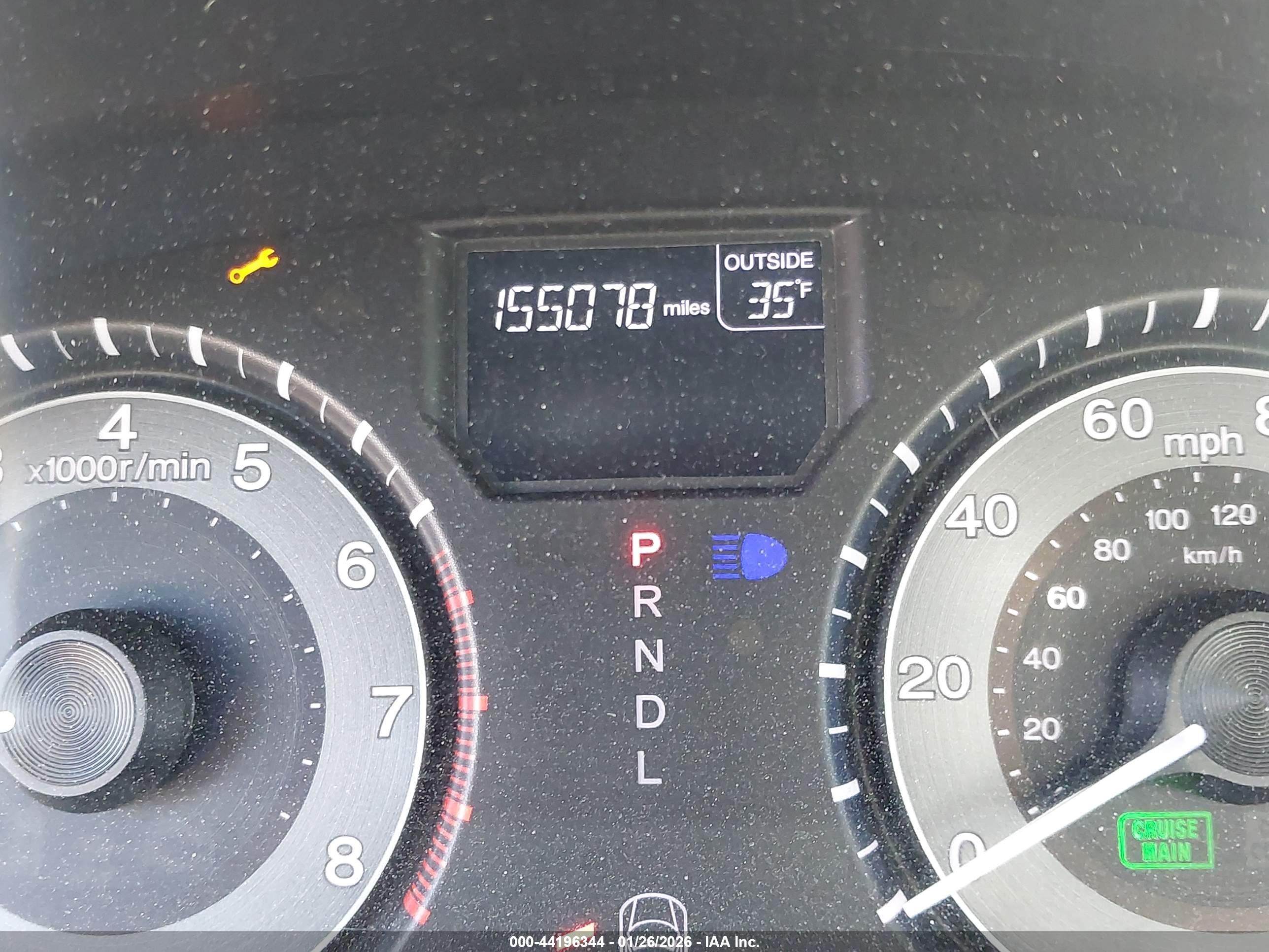 2012 Honda Odyssey Ex-l Белый vin: 5FNRL5H65CB108916