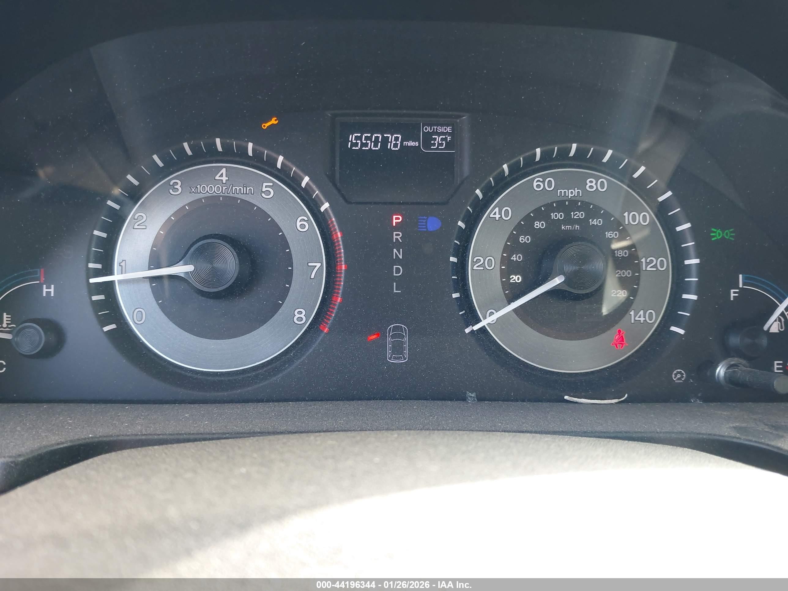 2012 Honda Odyssey Ex-l Белый vin: 5FNRL5H65CB108916