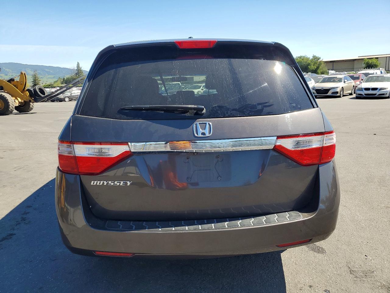 2012 Honda Odyssey Exl Gray vin: 5FNRL5H65CB111301