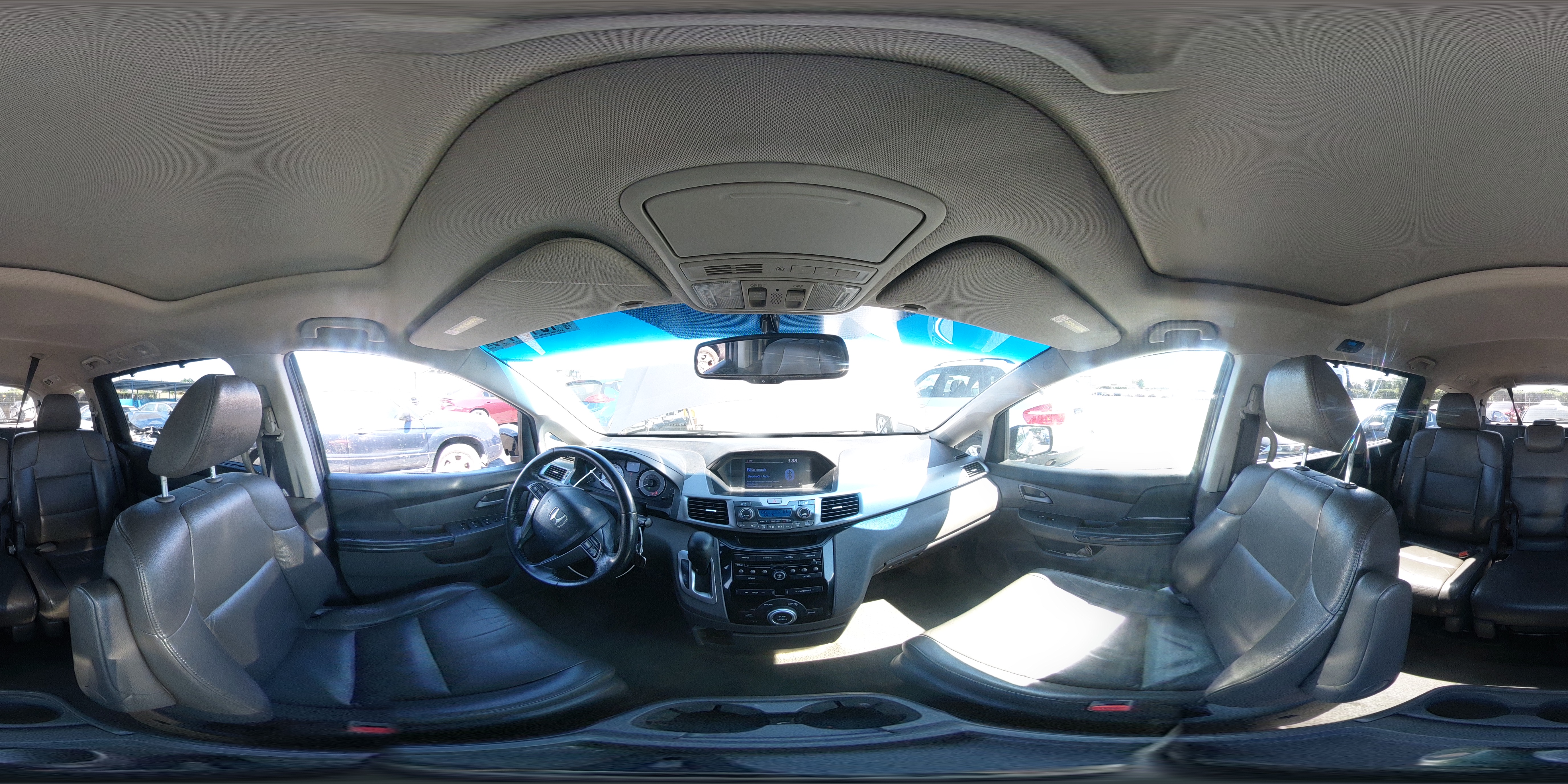 2012 Honda Odyssey Exl Gray vin: 5FNRL5H65CB111301
