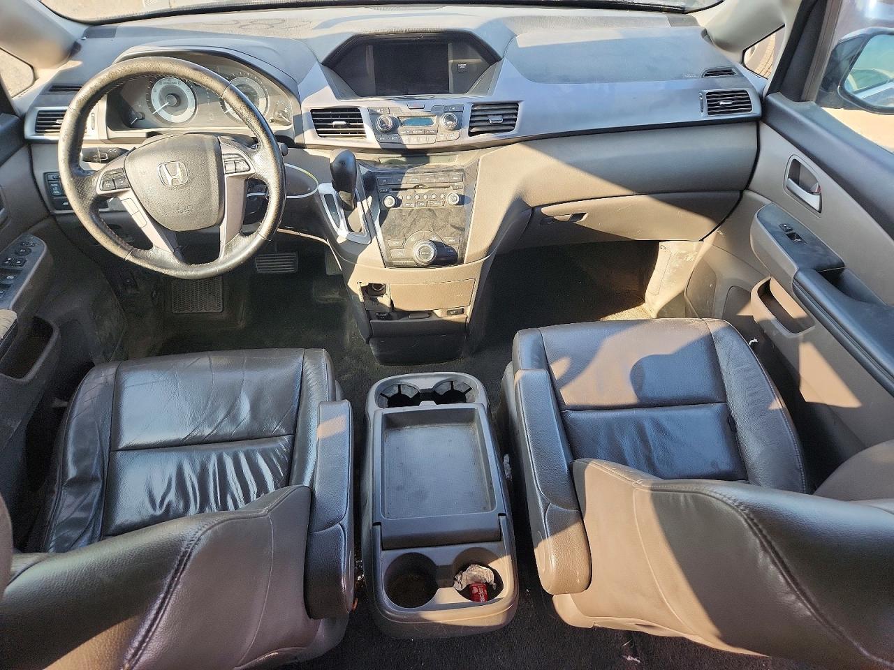 2012 Honda Odyssey Exl Gray vin: 5FNRL5H65CB115252