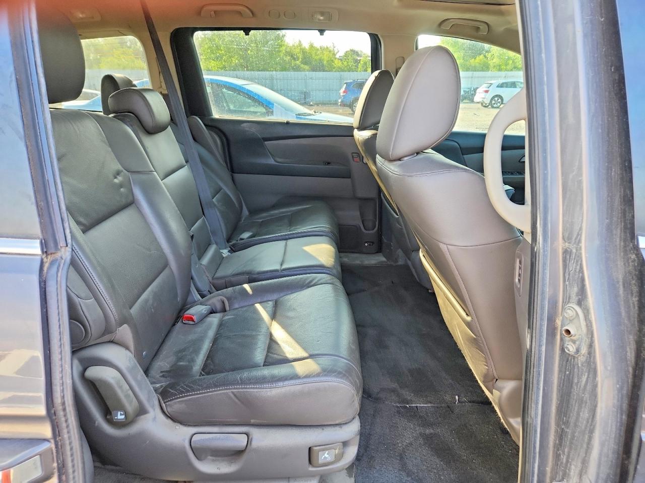 2012 Honda Odyssey Exl Gray vin: 5FNRL5H65CB115252