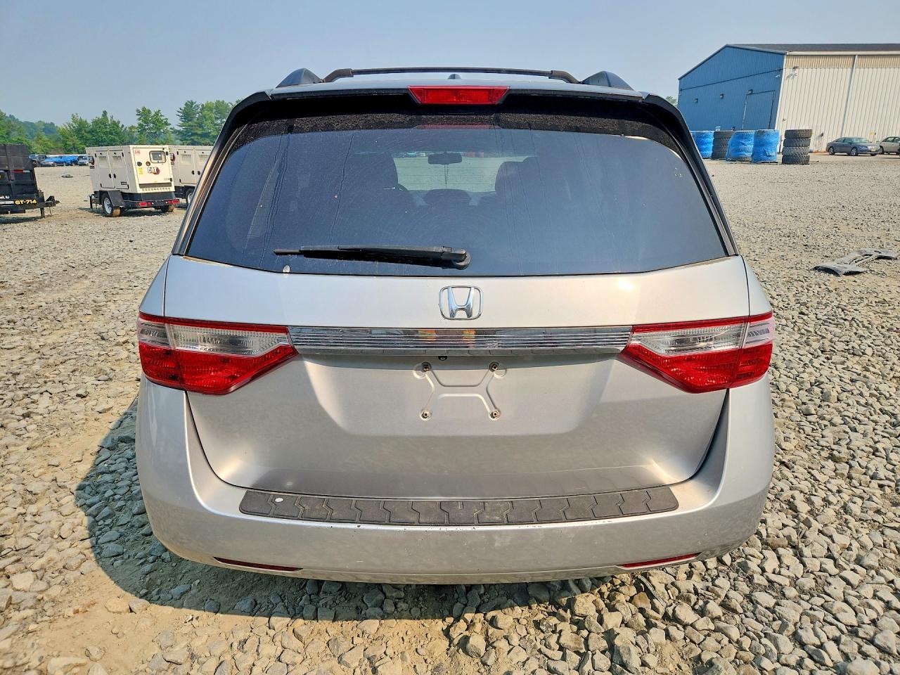 2012 Honda Odyssey Exl Silver vin: 5FNRL5H65CB127000