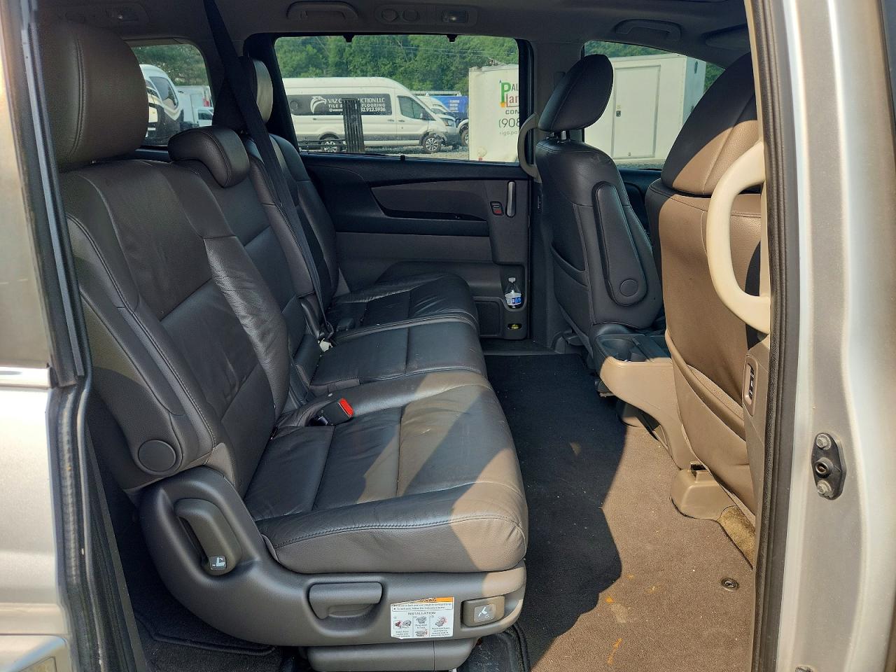 2012 Honda Odyssey Exl Silver vin: 5FNRL5H65CB127000