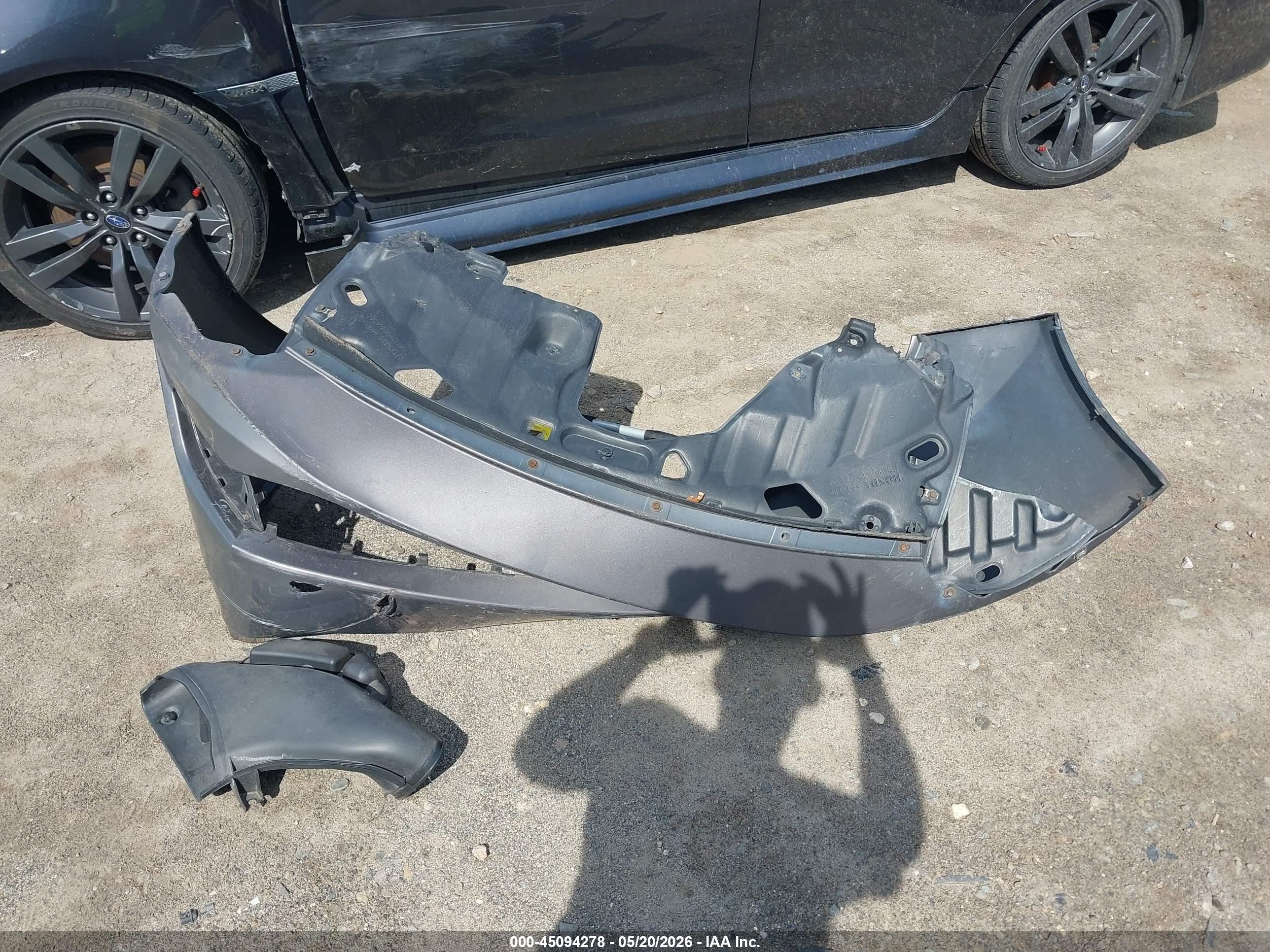 2012 Honda Odyssey Ex-l Серый vin: 5FNRL5H65CB132990