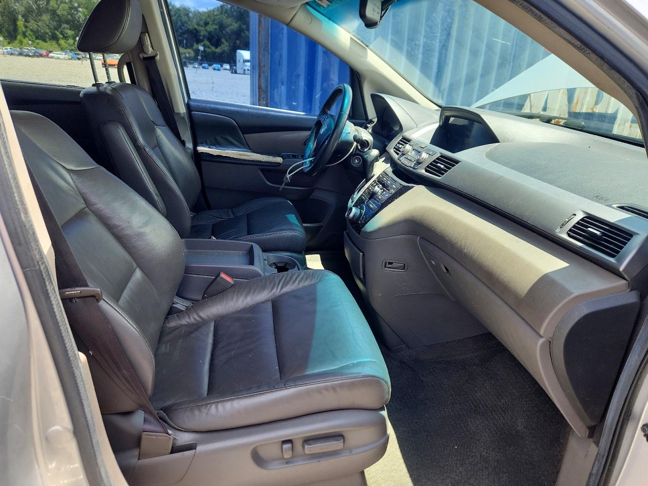 2012 Honda Odyssey Exl Gray vin: 5FNRL5H65CB146386