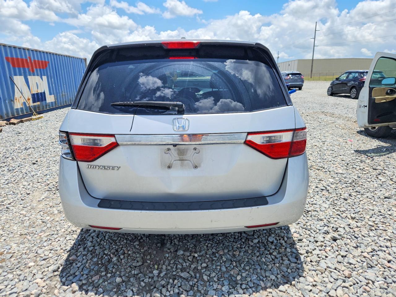 2012 Honda Odyssey Exl Gray vin: 5FNRL5H65CB146386