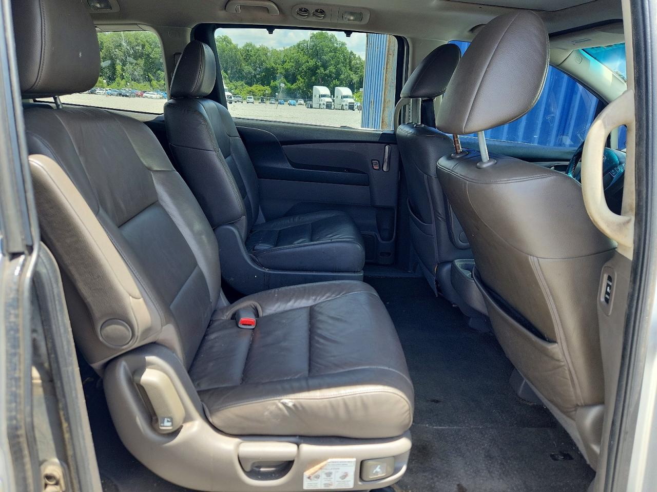 2012 Honda Odyssey Exl Gray vin: 5FNRL5H65CB146386