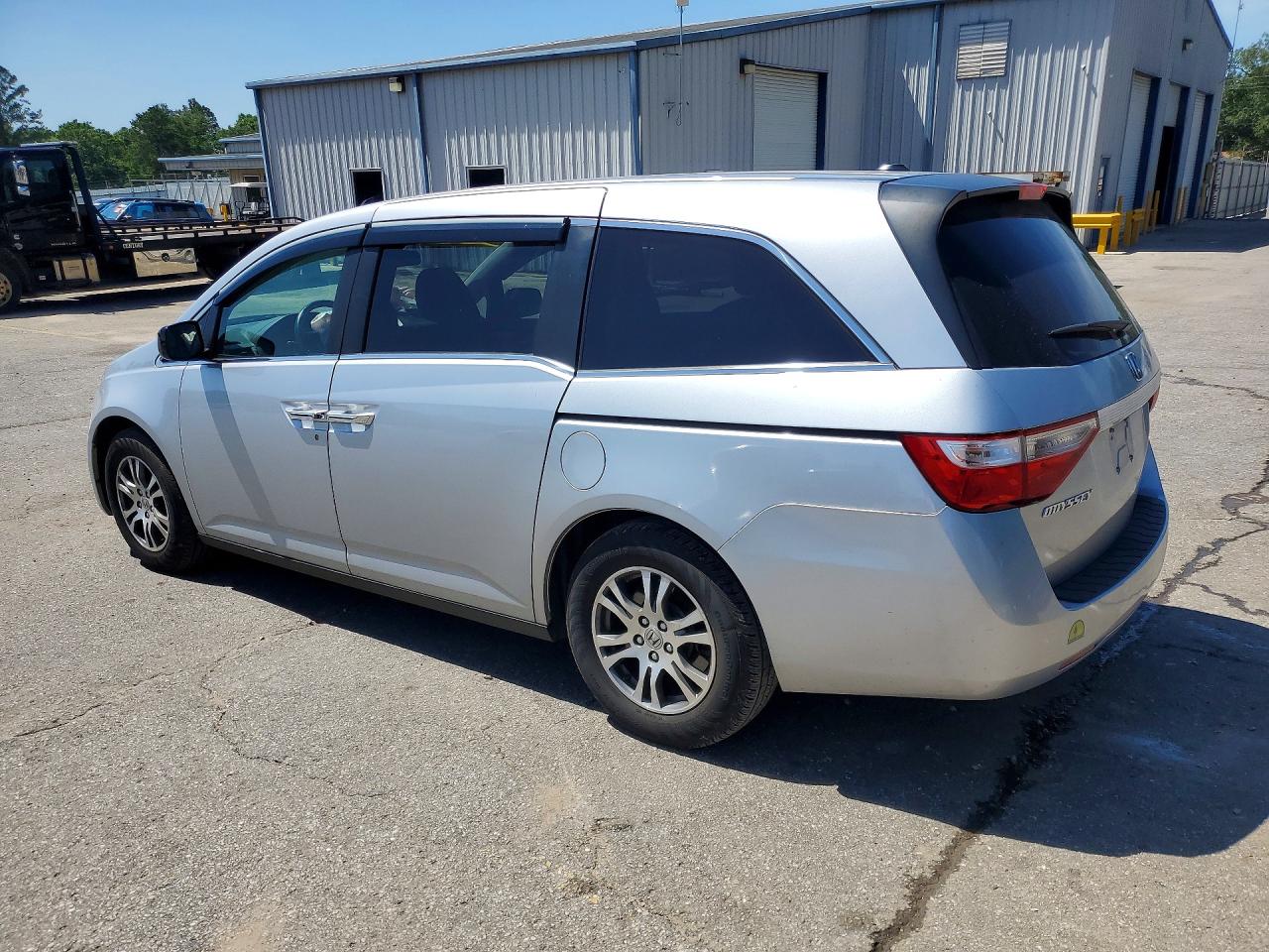 2013 Honda Odyssey Exl Silver vin: 5FNRL5H65DB003942