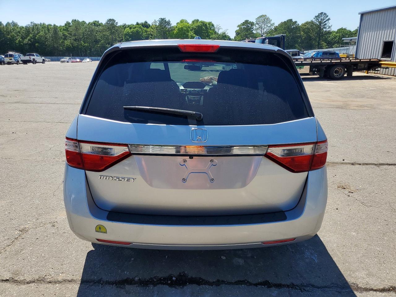 2013 Honda Odyssey Exl Silver vin: 5FNRL5H65DB003942