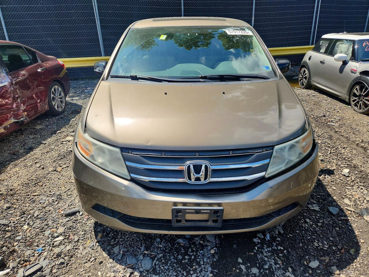 2013 Honda Odyssey Exl Gold vin: 5FNRL5H65DB005125