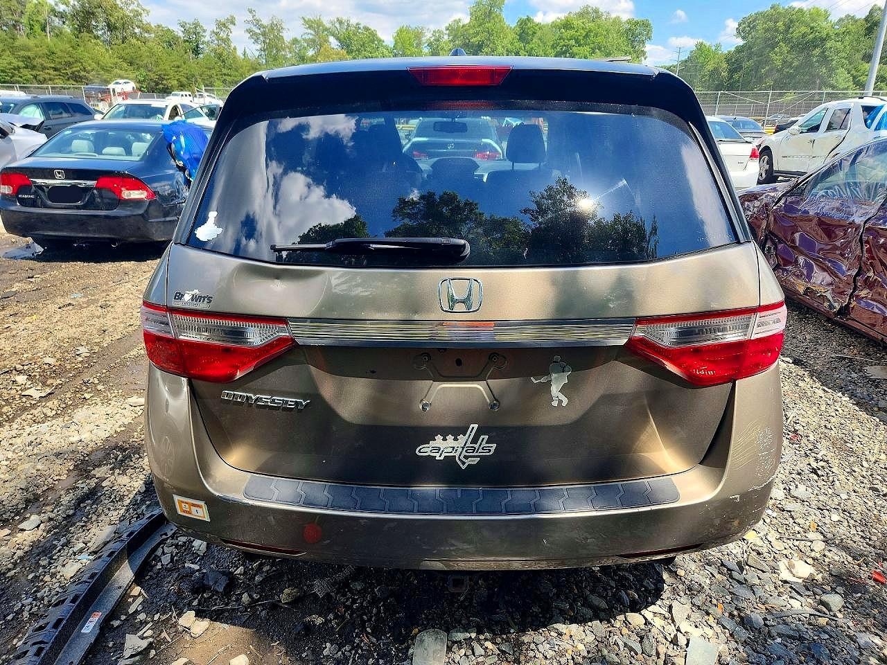 2013 Honda Odyssey Exl Gold vin: 5FNRL5H65DB005125