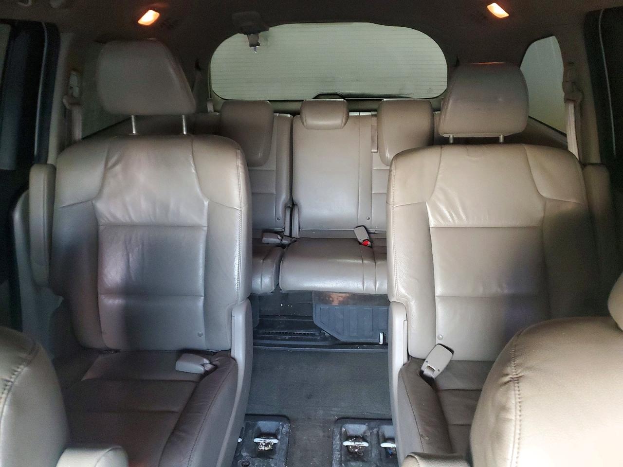 2013 Honda Odyssey Exl White vin: 5FNRL5H65DB021776