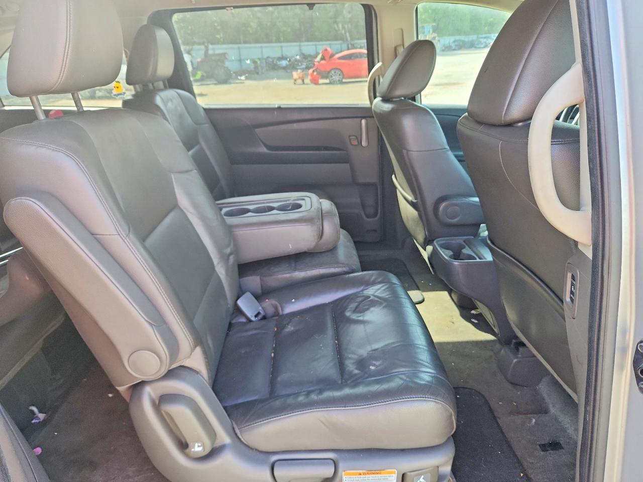 2013 Honda Odyssey Exl Silver vin: 5FNRL5H65DB035225