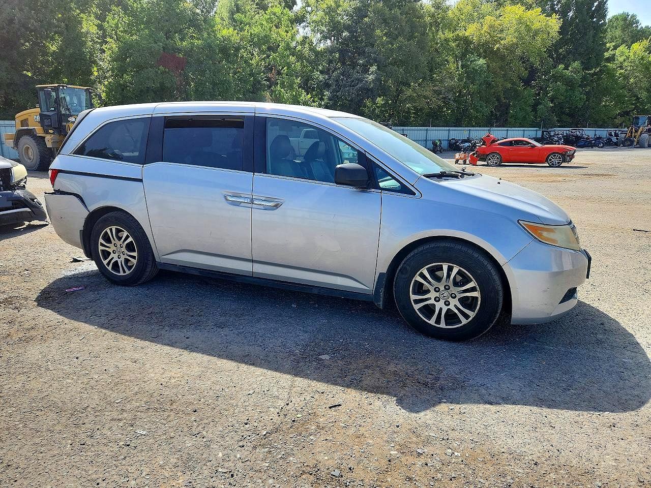 2013 Honda Odyssey Exl Silver vin: 5FNRL5H65DB035225