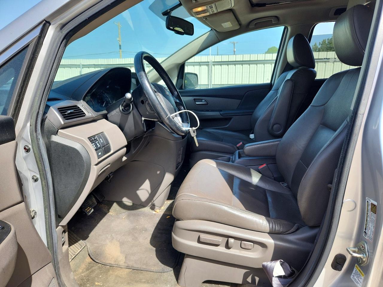 2013 Honda Odyssey Exl Silver vin: 5FNRL5H65DB035225