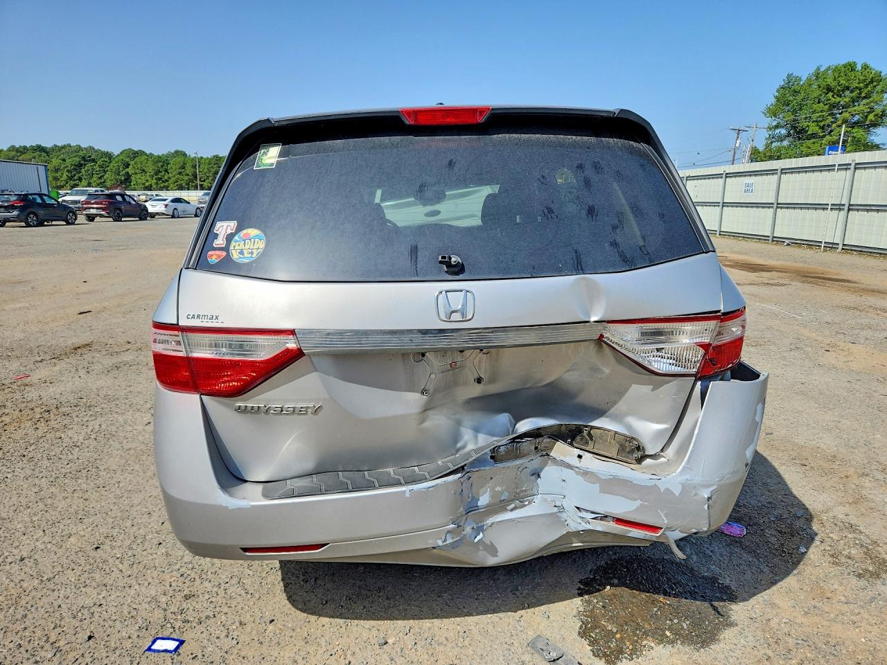 2013 Honda Odyssey Exl Silver vin: 5FNRL5H65DB035225