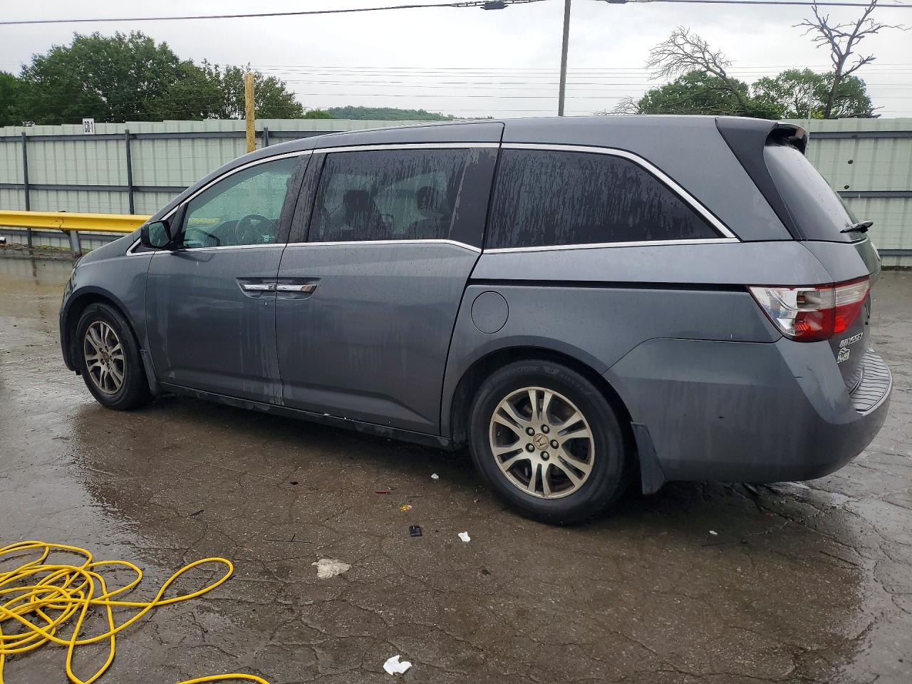 2013 Honda Odyssey Exl Gray vin: 5FNRL5H65DB041073