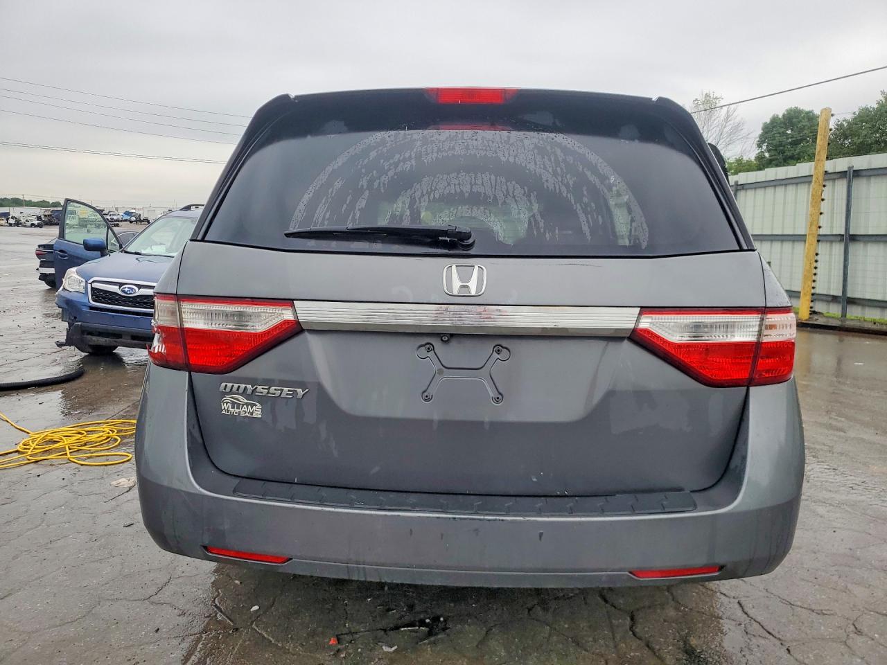 2013 Honda Odyssey Exl Gray vin: 5FNRL5H65DB041073