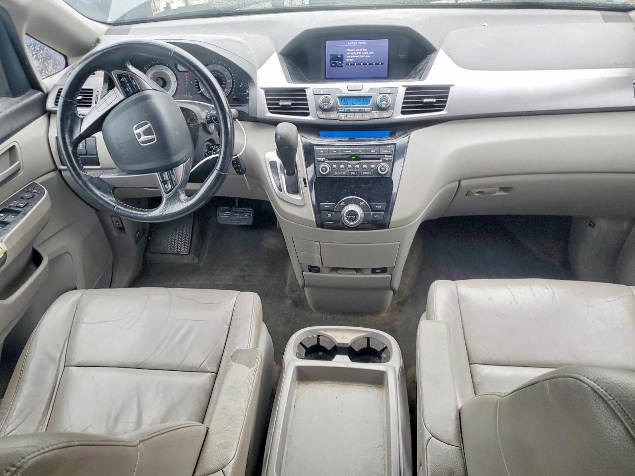 2013 Honda Odyssey Exl Gray vin: 5FNRL5H65DB041073