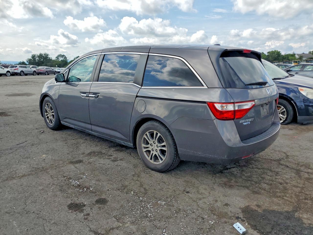 2013 Honda Odyssey Exl Угольный vin: 5FNRL5H65DB043549