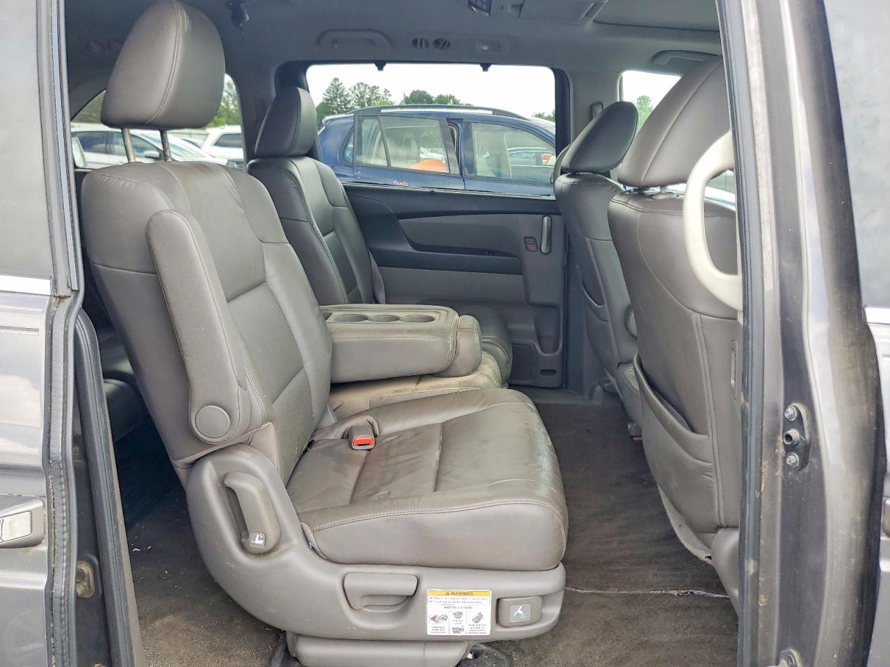 2013 Honda Odyssey Exl Угольный vin: 5FNRL5H65DB043549