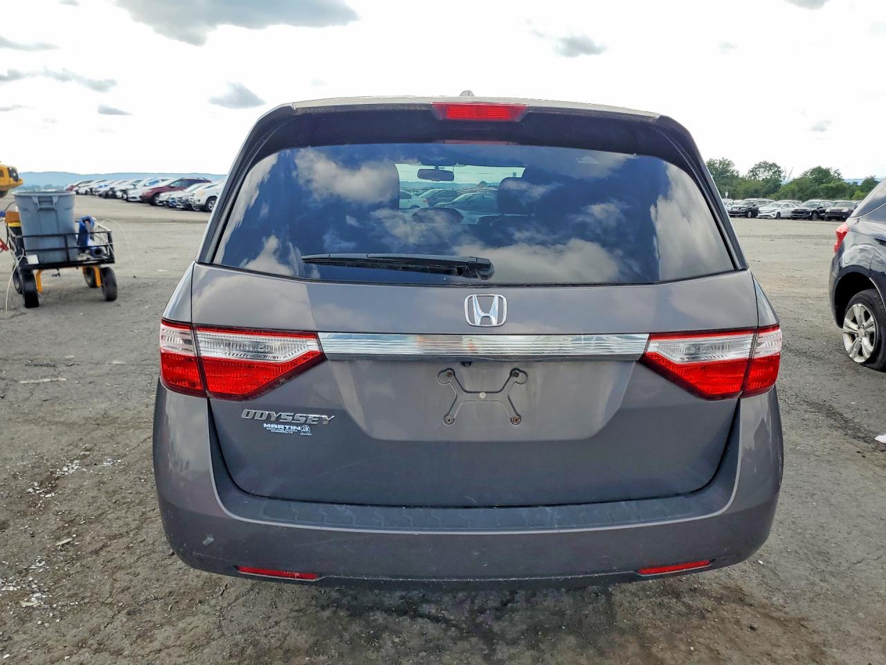 2013 Honda Odyssey Exl Угольный vin: 5FNRL5H65DB043549