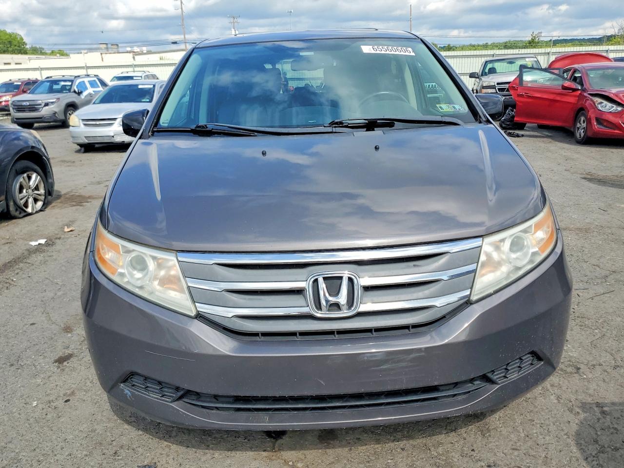 2013 Honda Odyssey Exl Угольный vin: 5FNRL5H65DB043549