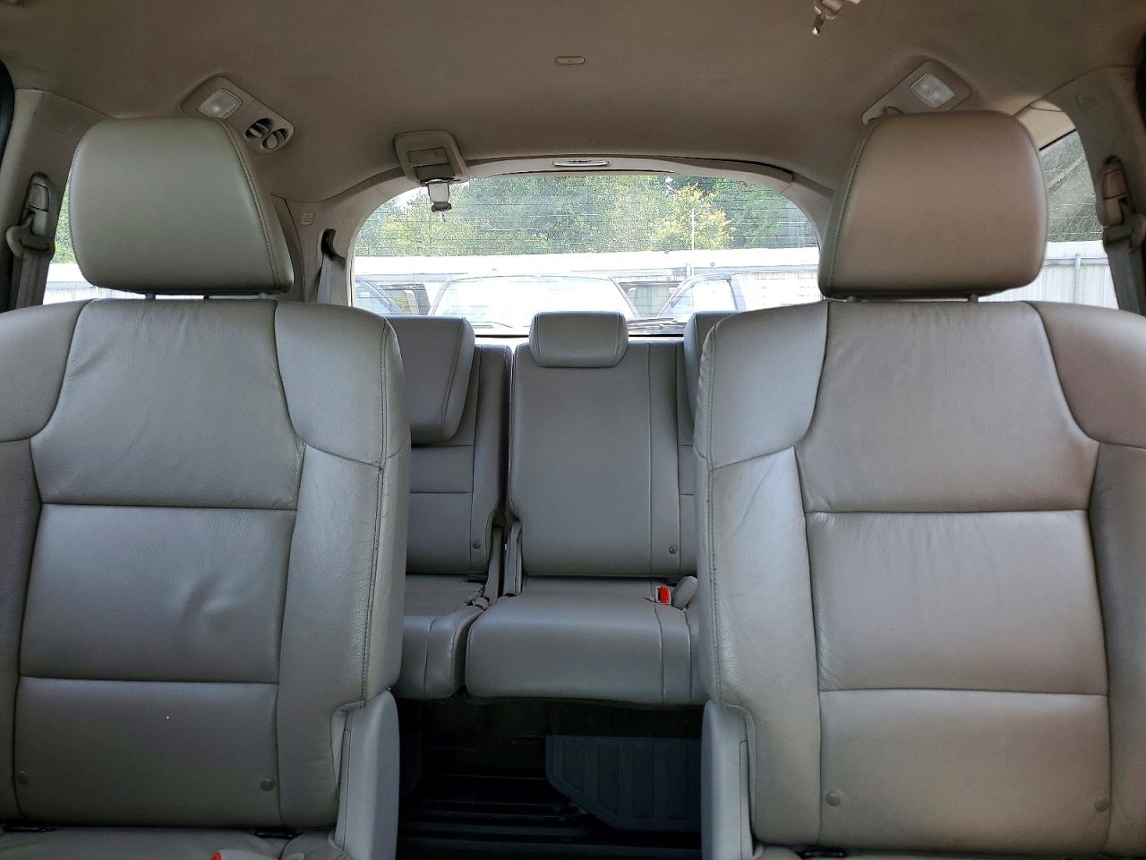 2013 Honda Odyssey Exl White vin: 5FNRL5H65DB044927