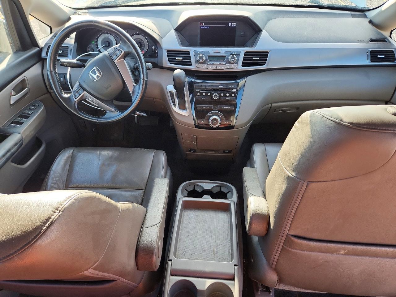2013 Honda Odyssey Exl Белый vin: 5FNRL5H65DB053952