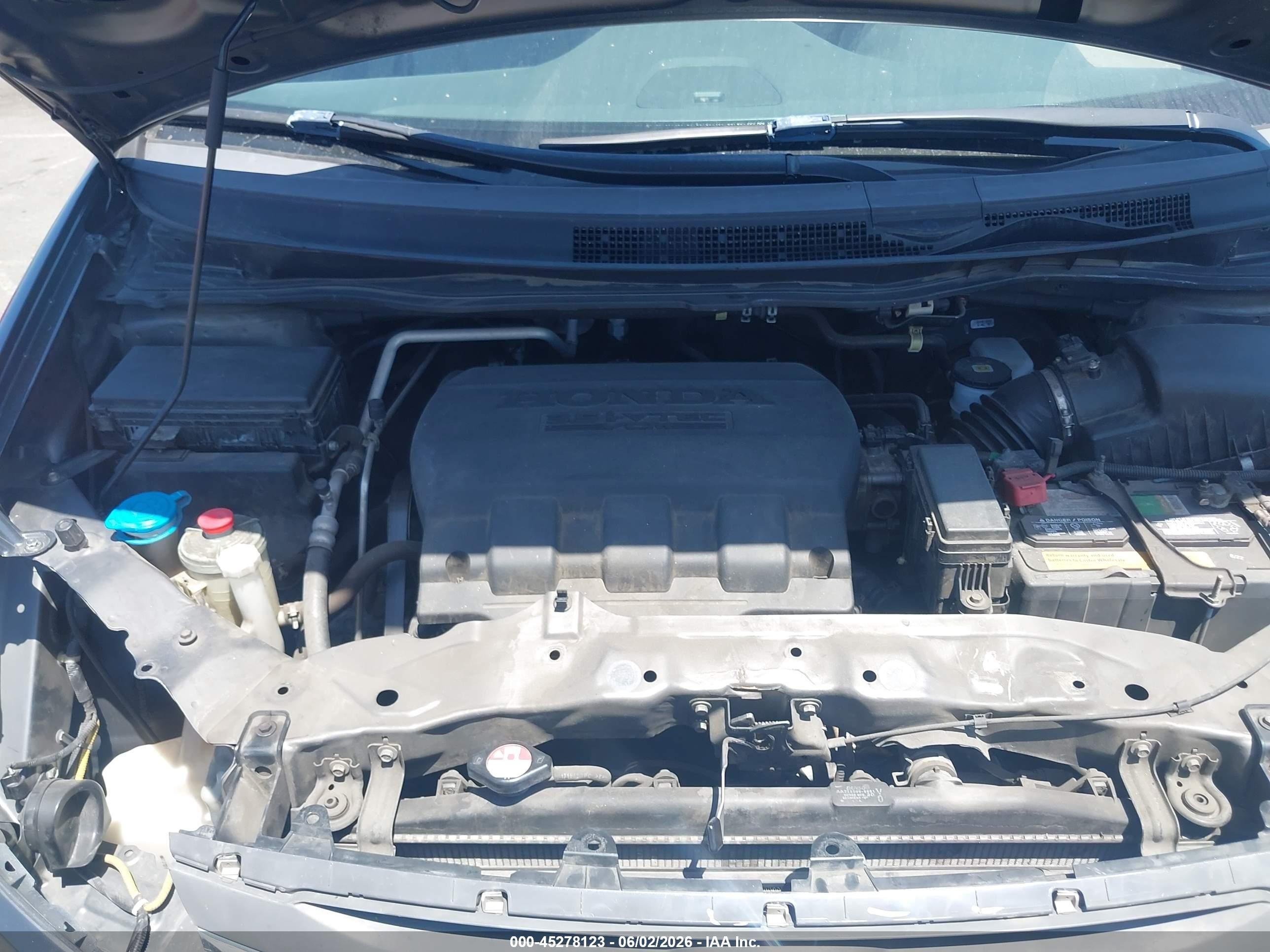 2013 Honda Odyssey Ex-l Gray vin: 5FNRL5H65DB065681