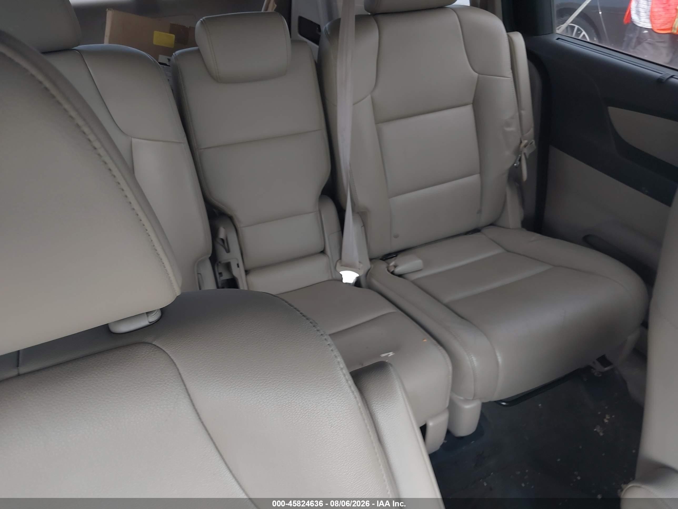 2013 Honda Odyssey Ex-l Maroon vin: 5FNRL5H65DB085753