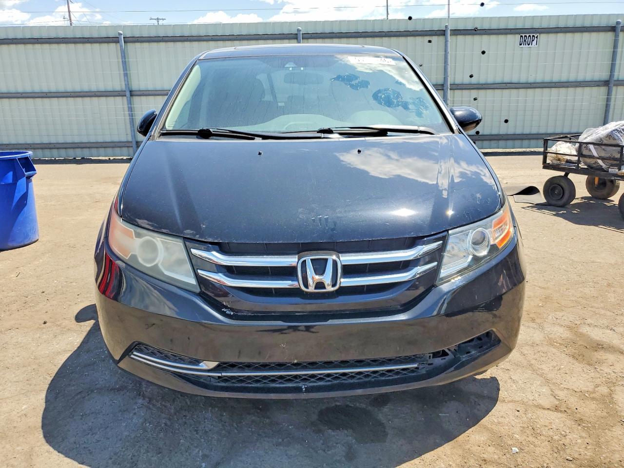 2014 Honda Odyssey Exl Black vin: 5FNRL5H65EB024159