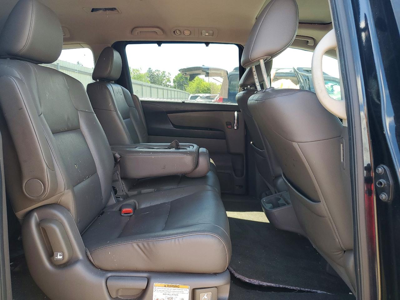 2014 Honda Odyssey Exl Black vin: 5FNRL5H65EB024159