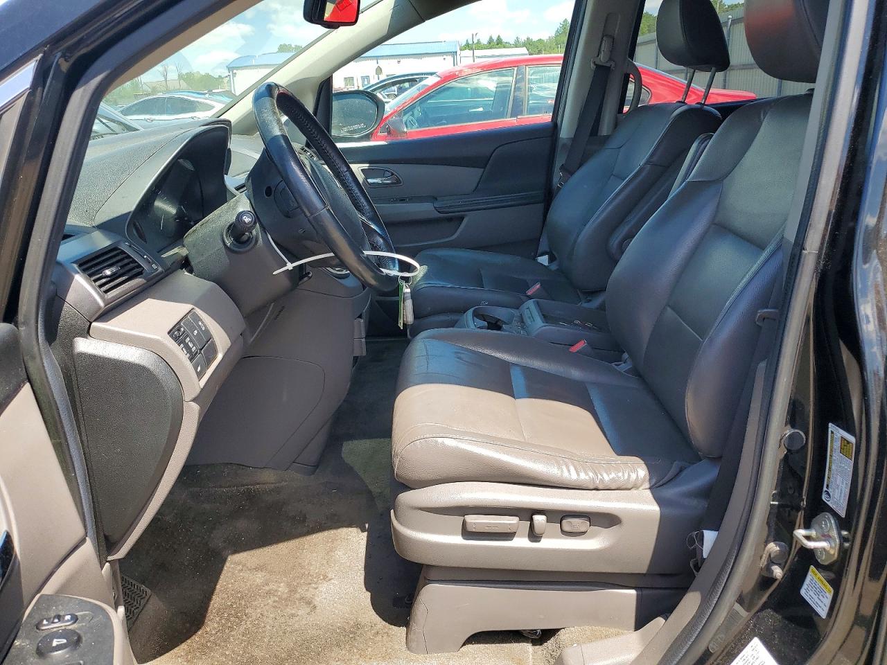 2014 Honda Odyssey Exl Black vin: 5FNRL5H65EB024159